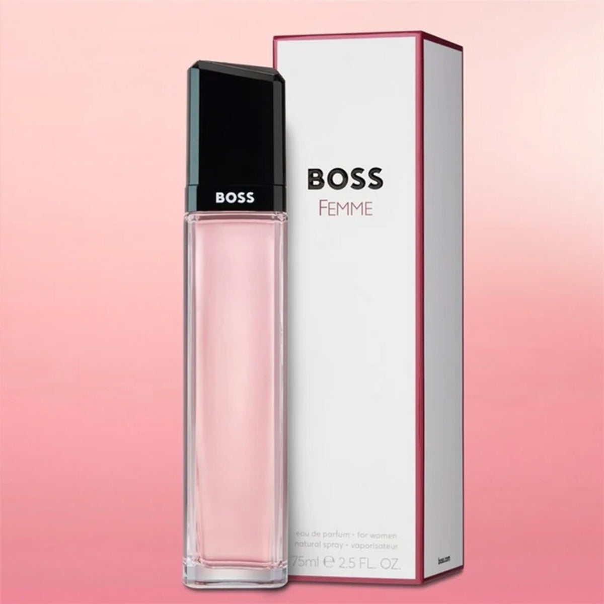 Hugo Boss Femme Eau De Parfum 75ml Spray - Tophatter Daily Deals