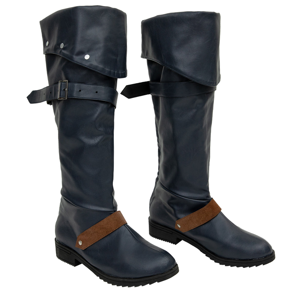 The Witcher 4 Hunt Cirilla Black Shoes Cosplay Boots Shoes/Boots - Tophatter Daily Deals