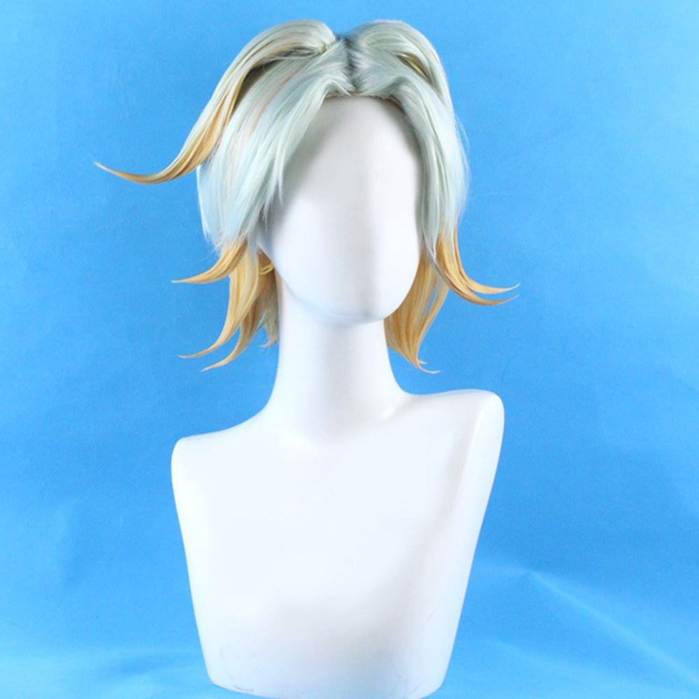Pokemon Sword And Shield Gordie White Yellow Cosplay Wig Wig - Tophatter Daily Deals
