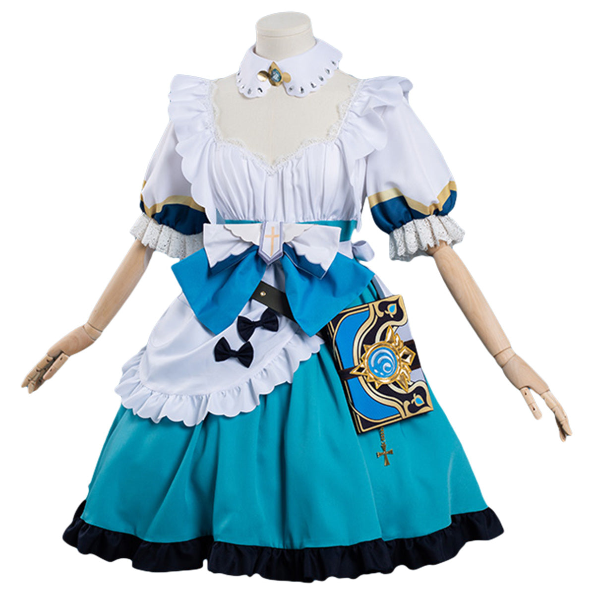 Genshin Impact x Sweets Paradise Barbara Maid Cosplay Costume Costume - Tophatter Daily Deals