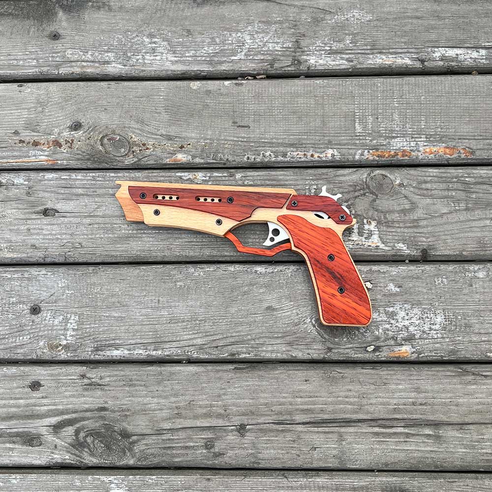 Hunting Eagle Rubber Band Gun Model Kit - Tophatter Daily Deals