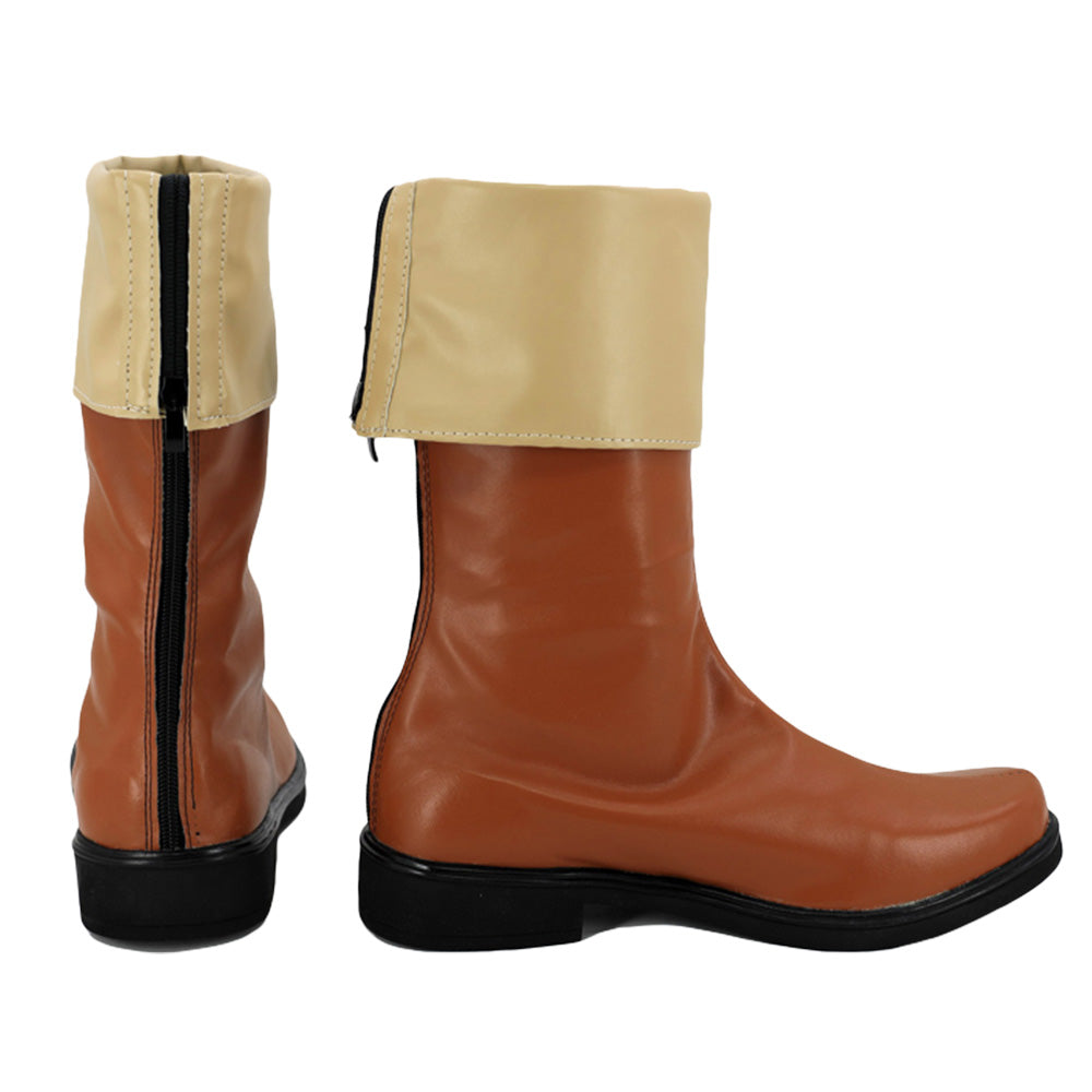 Delicious in Dungeon Chilchuck Tims Brown Shoes Cosplay Boots Shoes/Boots - Tophatter Daily Deals