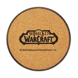 World of Warcraft - Set of Four Printed Metal Coasters Coaster - Tophatter Daily Deals