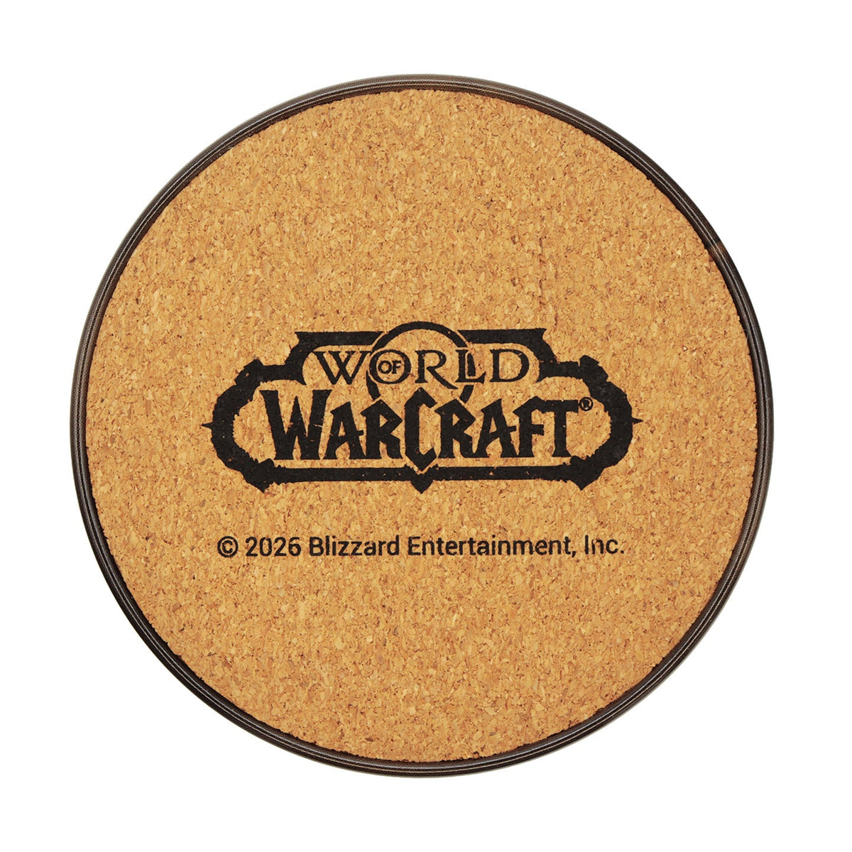 World of Warcraft - Set of Four Printed Metal Coasters Coaster - Tophatter Daily Deals