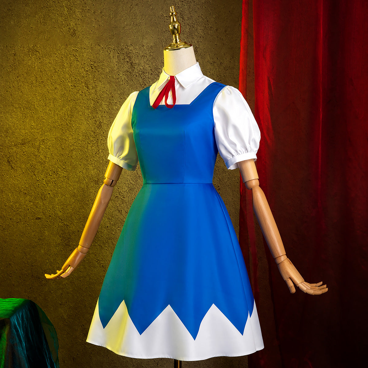 Touhou Project Ice Fairy Cirno Cosplay Costume - Tophatter Daily Deals