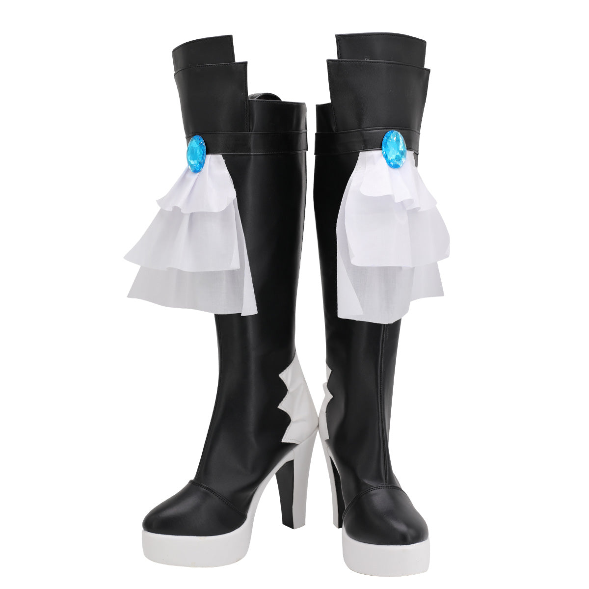Final Fantasy XIV Shadowbringers 5.0 FF14 Boss Gaia Black Shoes Cosplay Boots Shoes/Boots - Tophatter Daily Deals
