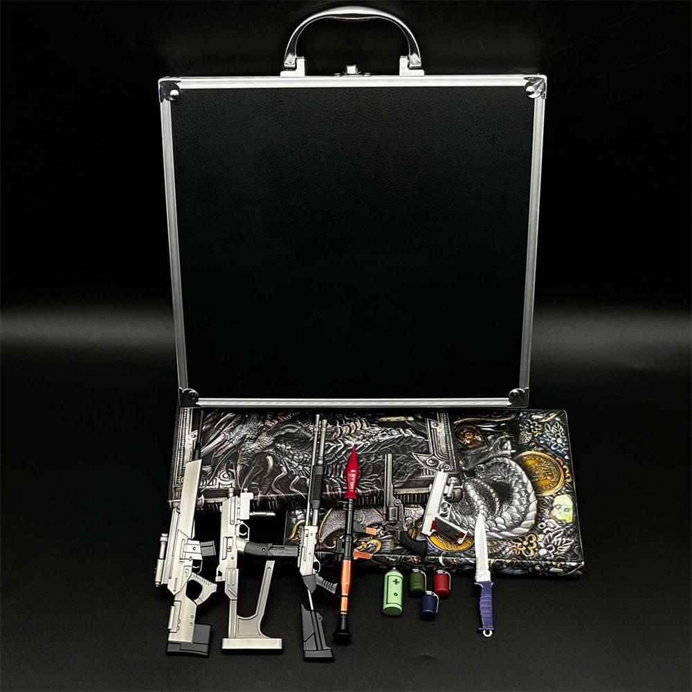 Re4 Weapon Case Leon S Kennedy Metal Mini Weapon Suitcase 11 in 1 - Tophatter Daily Deals