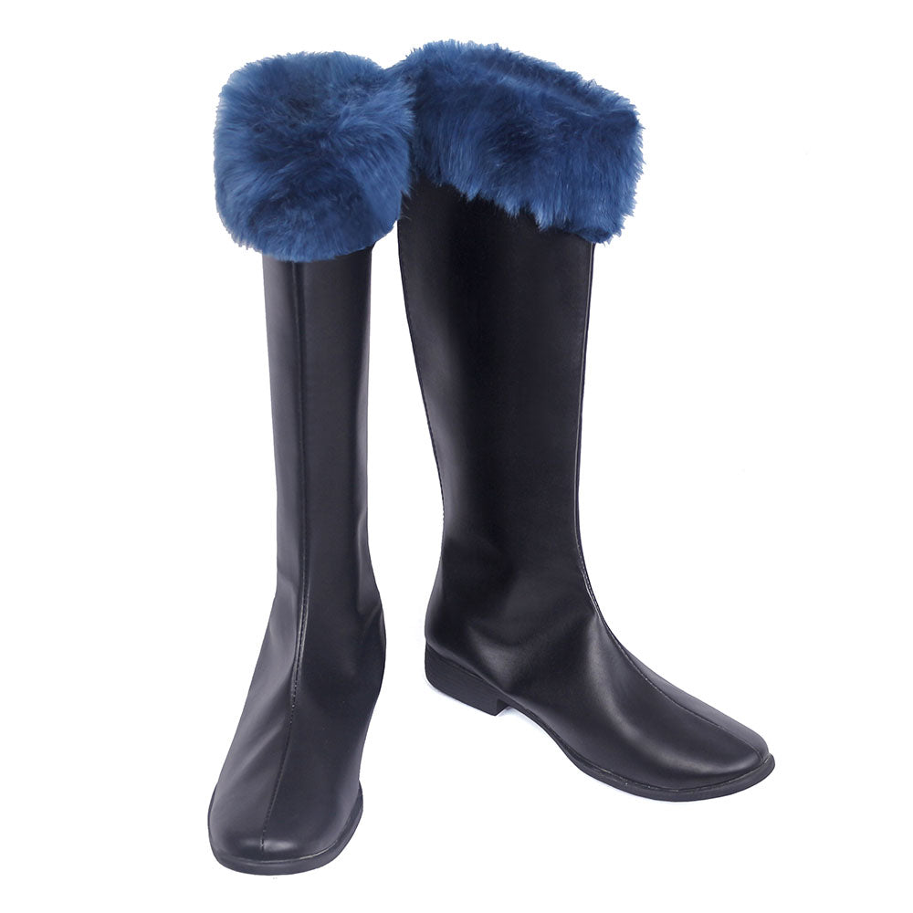 Black Clover Klaus Lunette Black Shoes Cosplay Boots Shoes/Boots - Tophatter Daily Deals