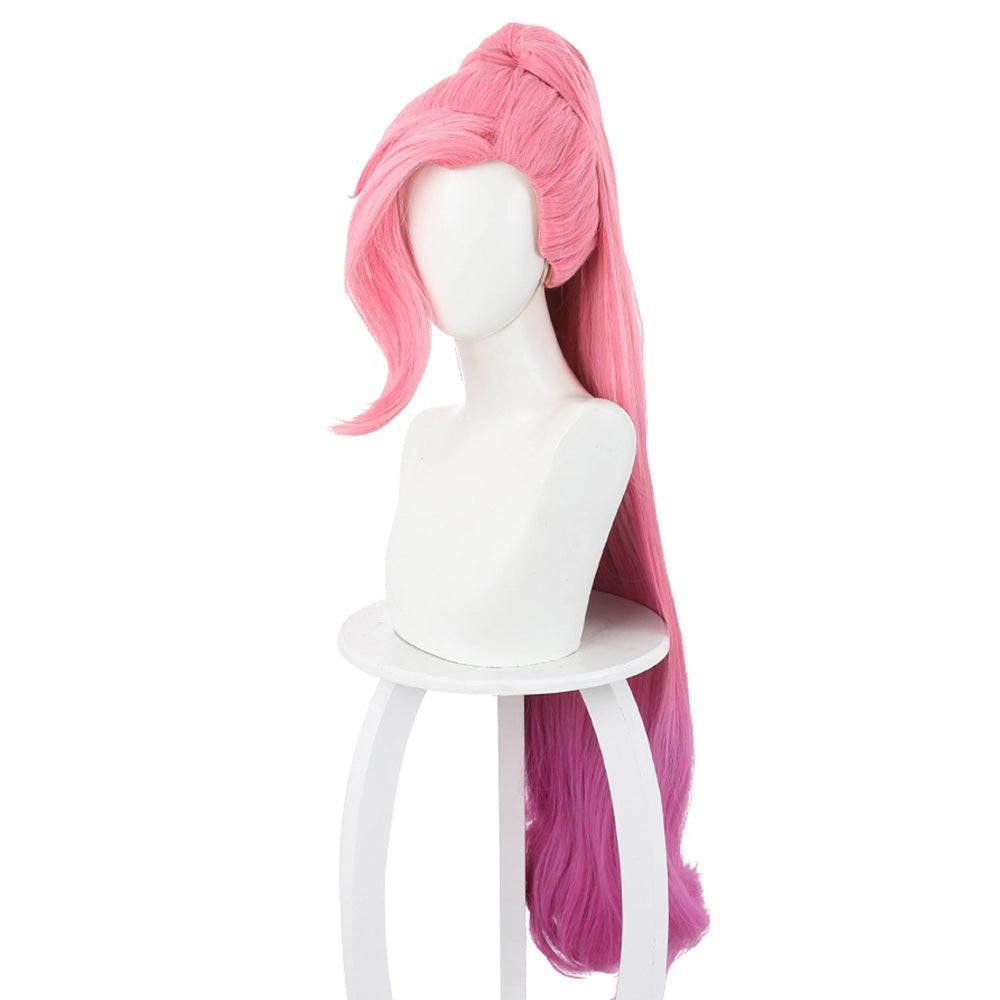 League Of Legends LOL K/DA ALL OUT Seraphine Indie Pink Cosplay Wig Wig - Tophatter Daily Deals