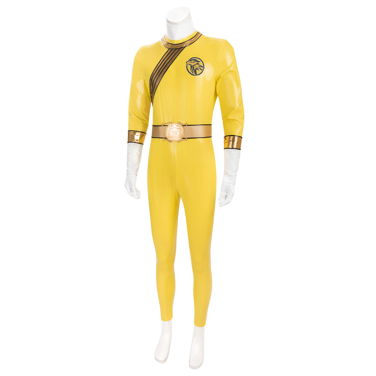 Power Rangers Wild Force Yellow Wild Force Ranger Cosplay Costume Costume - Tophatter Daily Deals