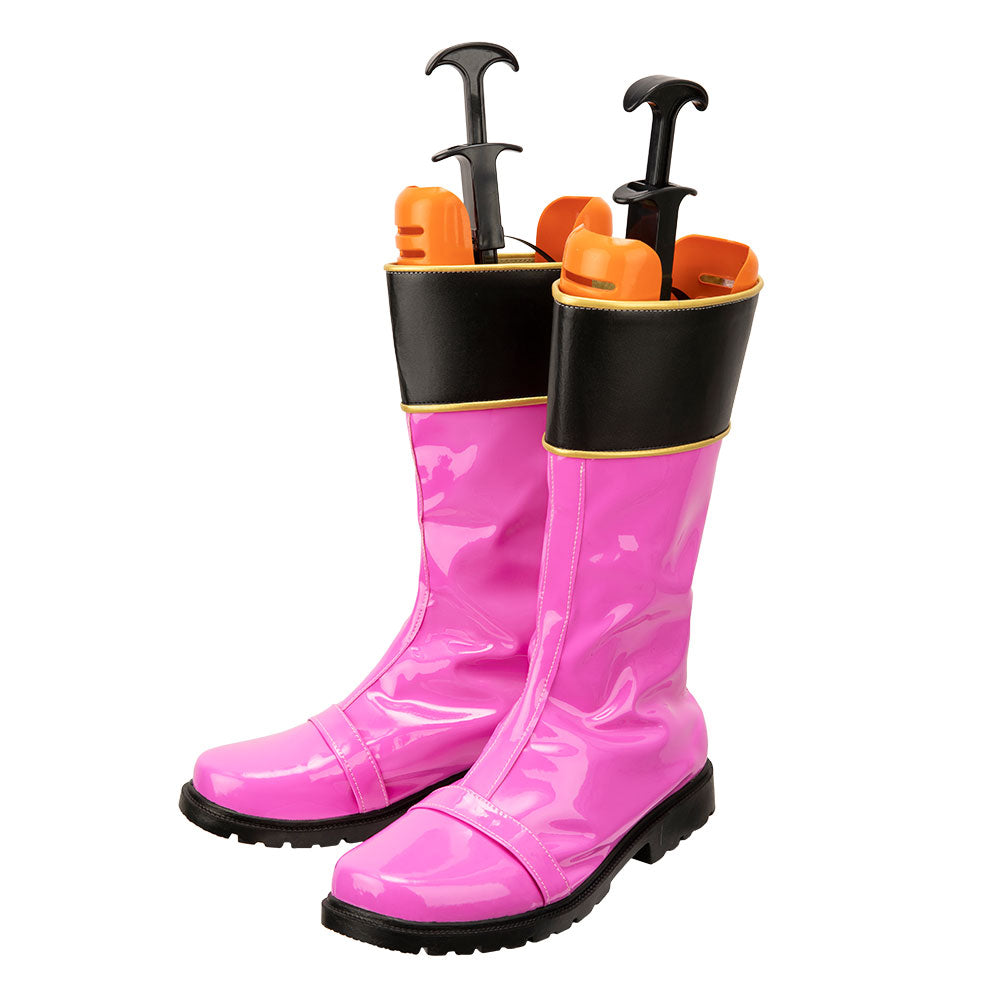 Power Rangers Mystic Force Pink Mystic Ranger Pink Shoes Cosplay Boots Shoes/Boots - Tophatter Daily Deals