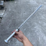 Baseball bat with reverse dagger Silver - Tophatter Daily Deals