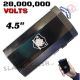 3-In-1 Stun Gun Power Bank Phone Charger w/ LED Flashlight 28M Volts SD-StunGun - Tophatter Daily Deals