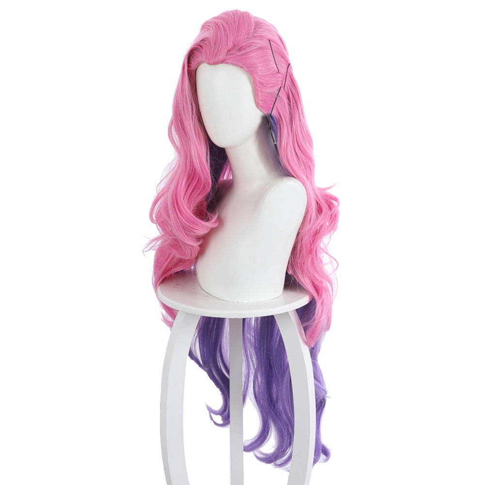 League Of Legends LOL The Starry-Eyed Songstress Pink Cosplay Wig Wig - Tophatter Daily Deals