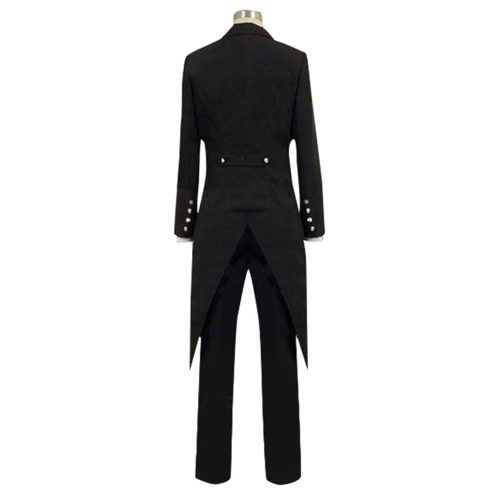 Black Butler Sebastian Michaelis Cosplay Costume Costume - Tophatter Daily Deals