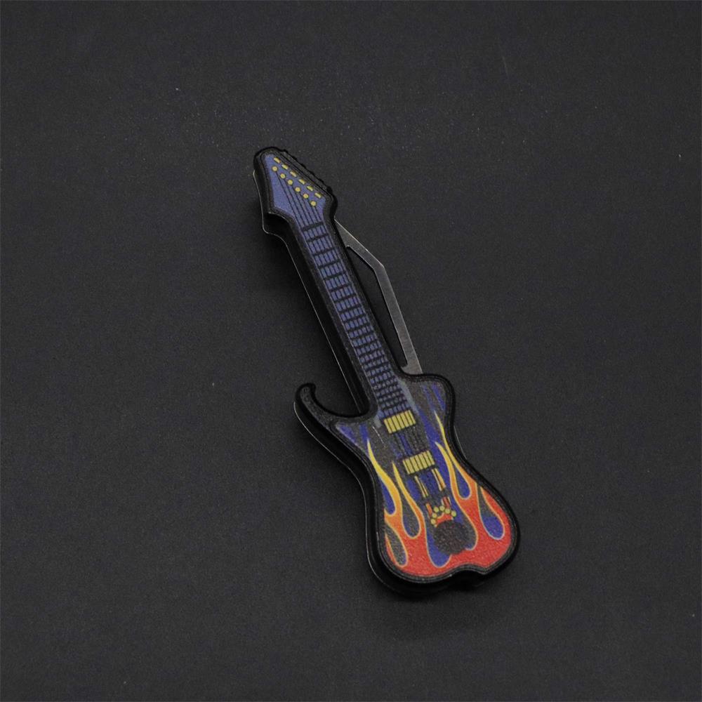 Guitar Folding Knife Tool - Tophatter Daily Deals