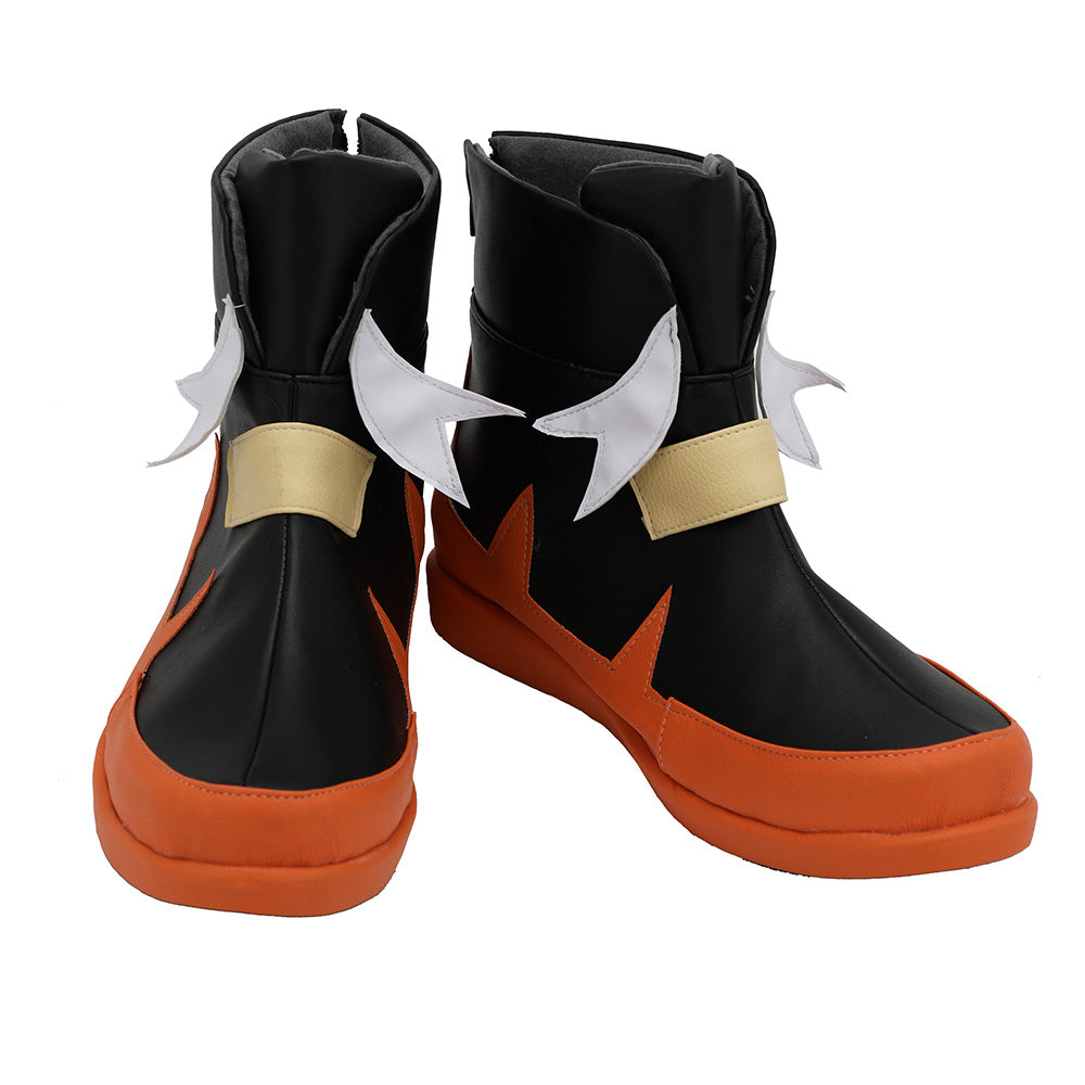 Pokemon Sword And Shield Raihan Red Black White Cosplay Shoes Shoes/Boots - Tophatter Daily Deals