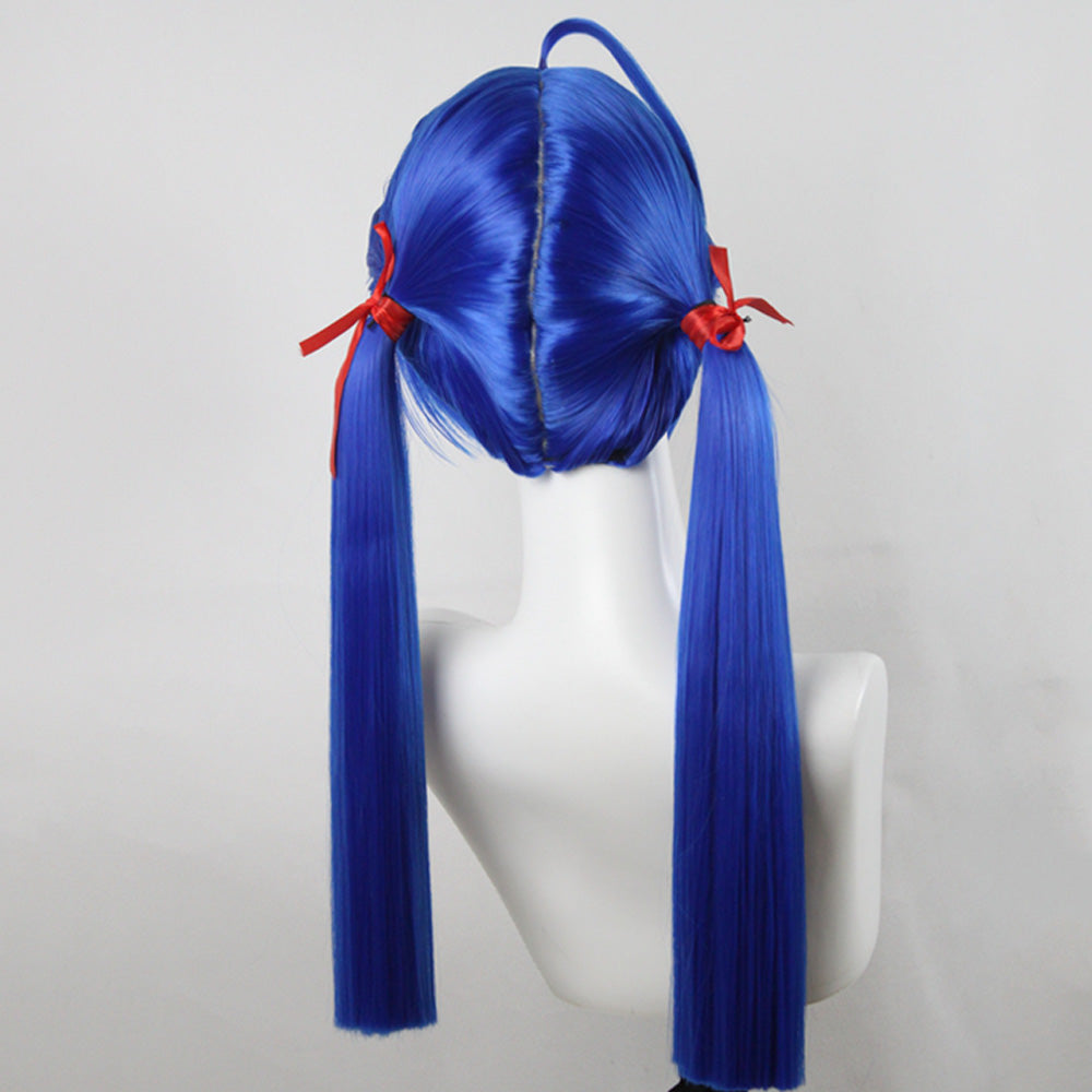 Garou Mark of the Wolves King of Fighters Hotaru Futaba Blue Cosplay Wig Wig - Tophatter Daily Deals