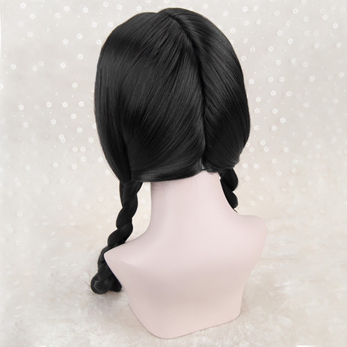 The Addams Family Wednesday Addams Black Cosplay Wig Wig - Tophatter Daily Deals