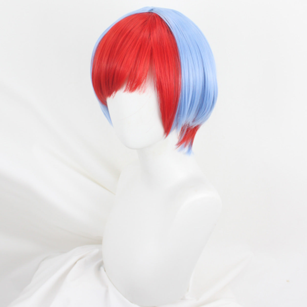 [In stock] PM PM Scarlet and Violet Penny Blue Red Cosplay Wig Wig - Tophatter Daily Deals