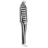 Beetlejuice 2 Beetlejuice Halloween Black And White Cosplay Costume Costume - Tophatter Daily Deals