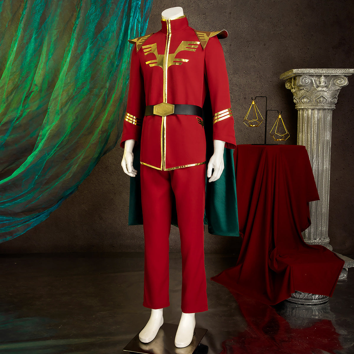 Mobile Suit Gundam: Char's Counterattack Char Aznable Cosplay Costume Costume - Tophatter Daily Deals