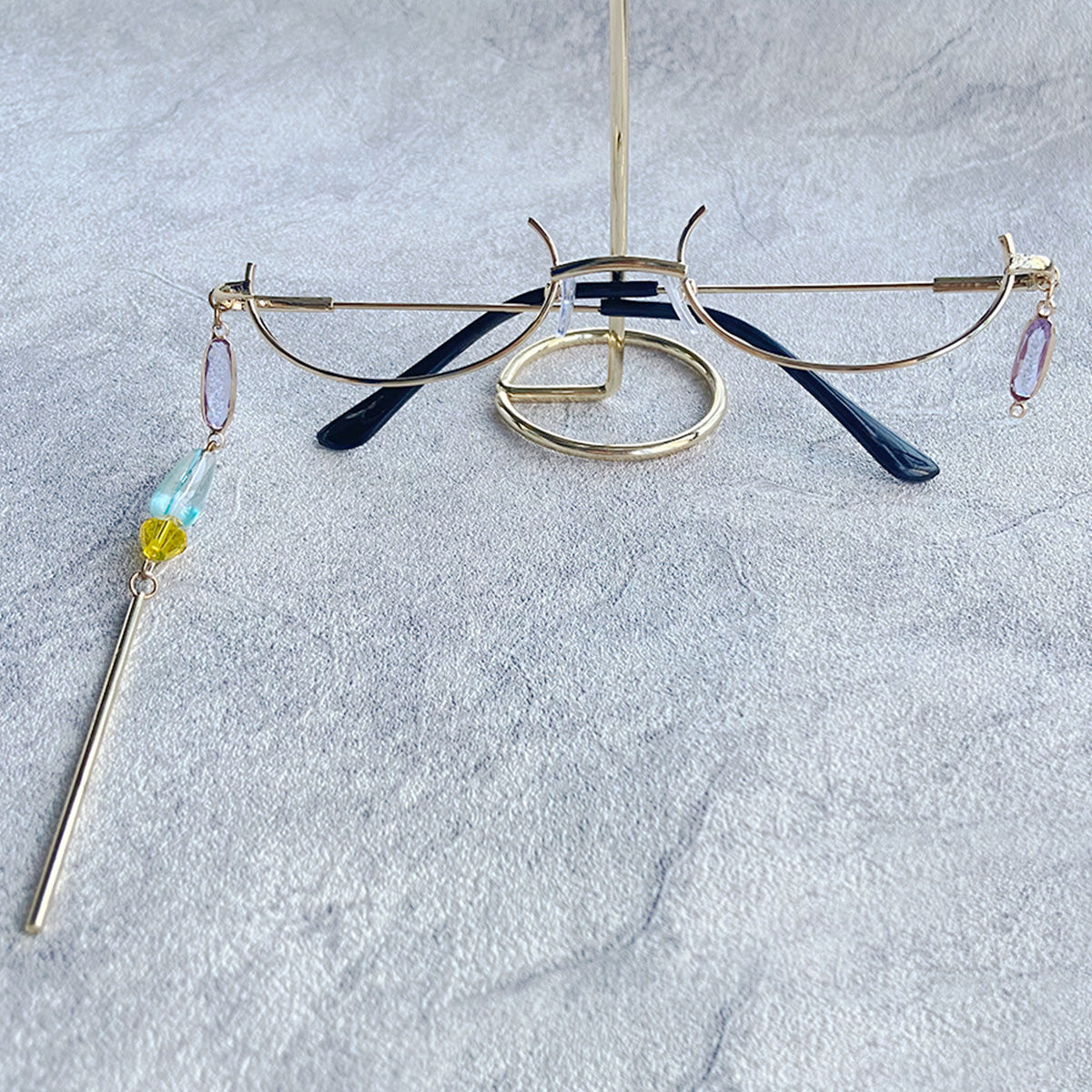 Genshin Impact Baizhu Glasses Cosplay Accessory Prop Prop - Tophatter Daily Deals