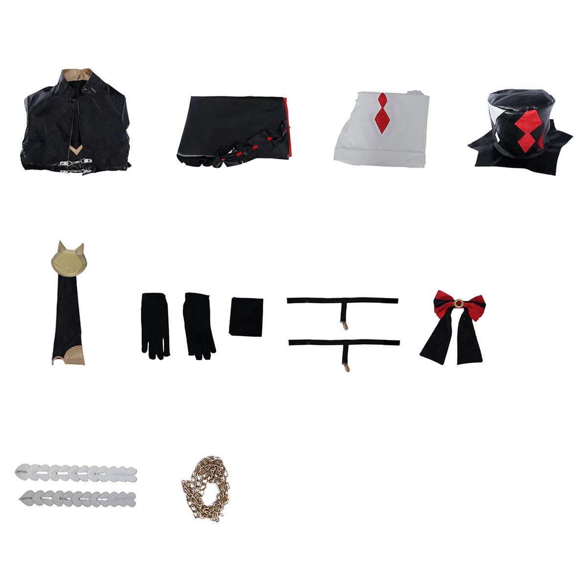 Genshin Impact KFC Lyney Cosplay Costume Costume - Tophatter Daily Deals