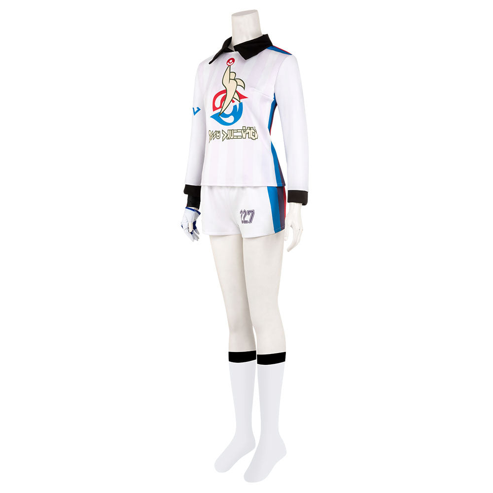 Pokemon Sword And Shield Female Trainer Challenger Cosplay Costume Costume - Tophatter Daily Deals