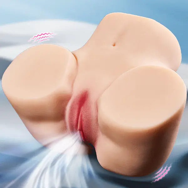 Acmejoy - Vibrating Butt with Dual Channel 5.5 lbs Masturbators - Tophatter Daily Deals