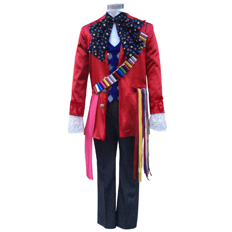 [In stock]Alice in Wonderland: Alice Through the Looking Glass Mad Hatter Cosplay Costume Costume - Tophatter Daily Deals