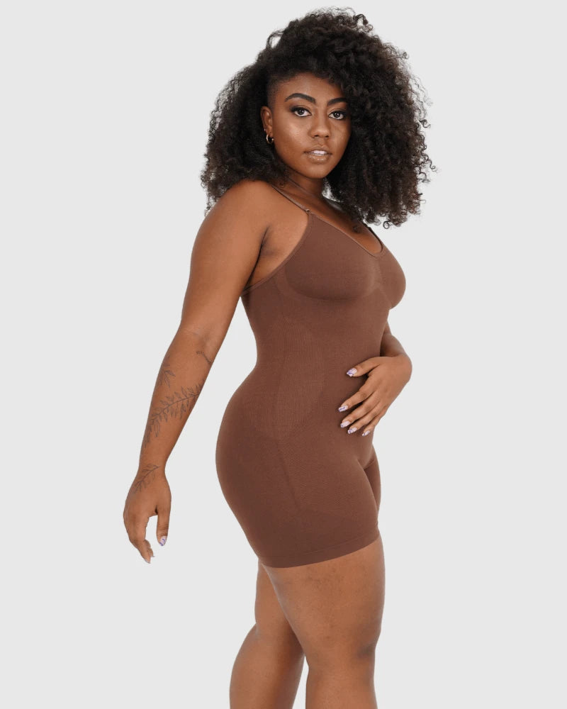 Revenge Body Smoothing Seamless Bodysuit Bodysuit - Tophatter Daily Deals