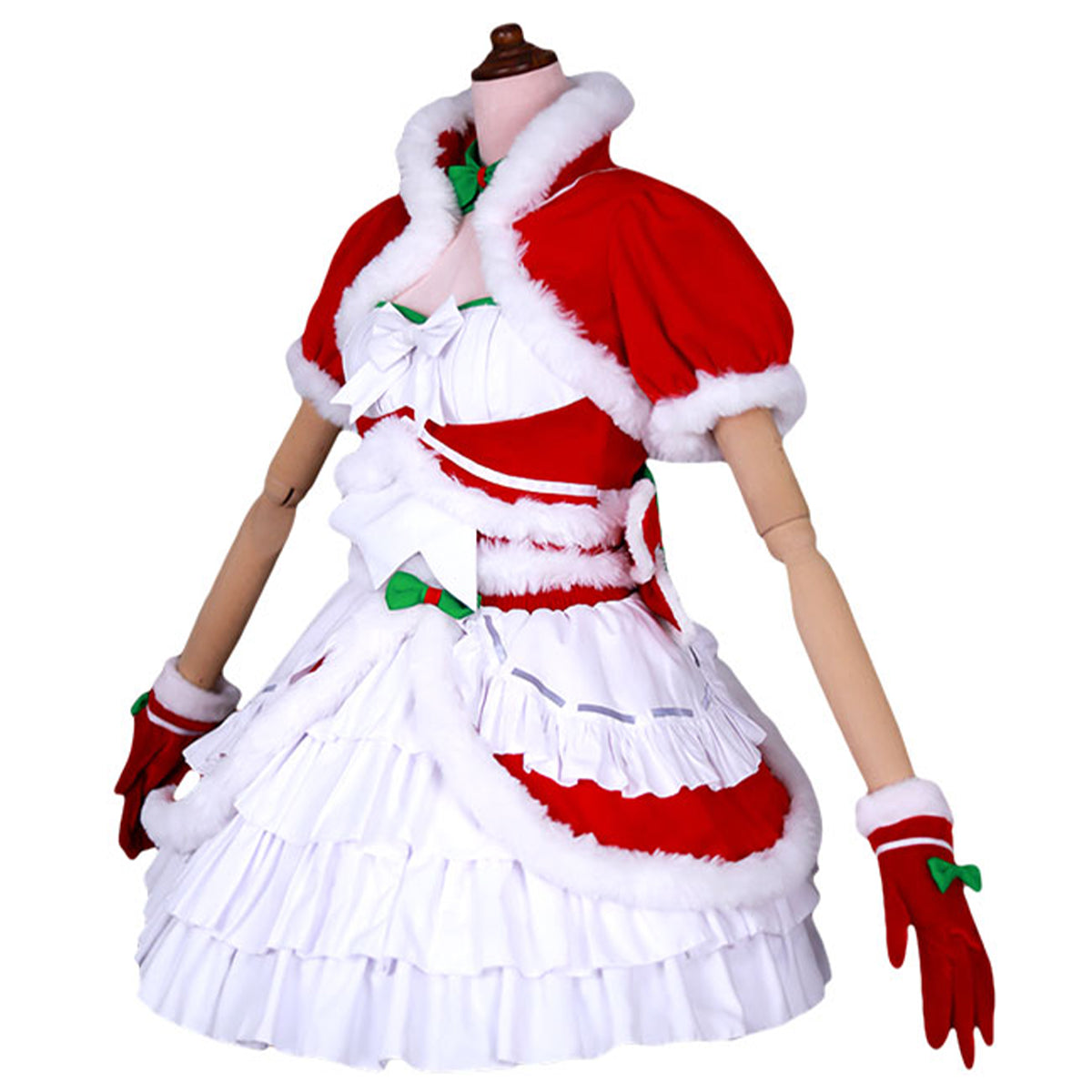 Re: Life In A Different World From Zero Re: Zero Starting Life in Another World Christmas Rem Cosplay Costume Costume - Tophatter Daily Deals
