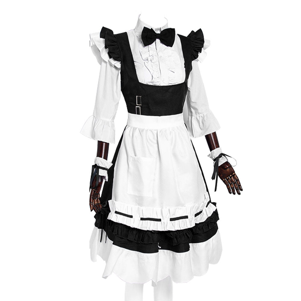 Final Fantasy XIV Housemaid's Apron Dress Cosplay Costume Costume - Tophatter Daily Deals