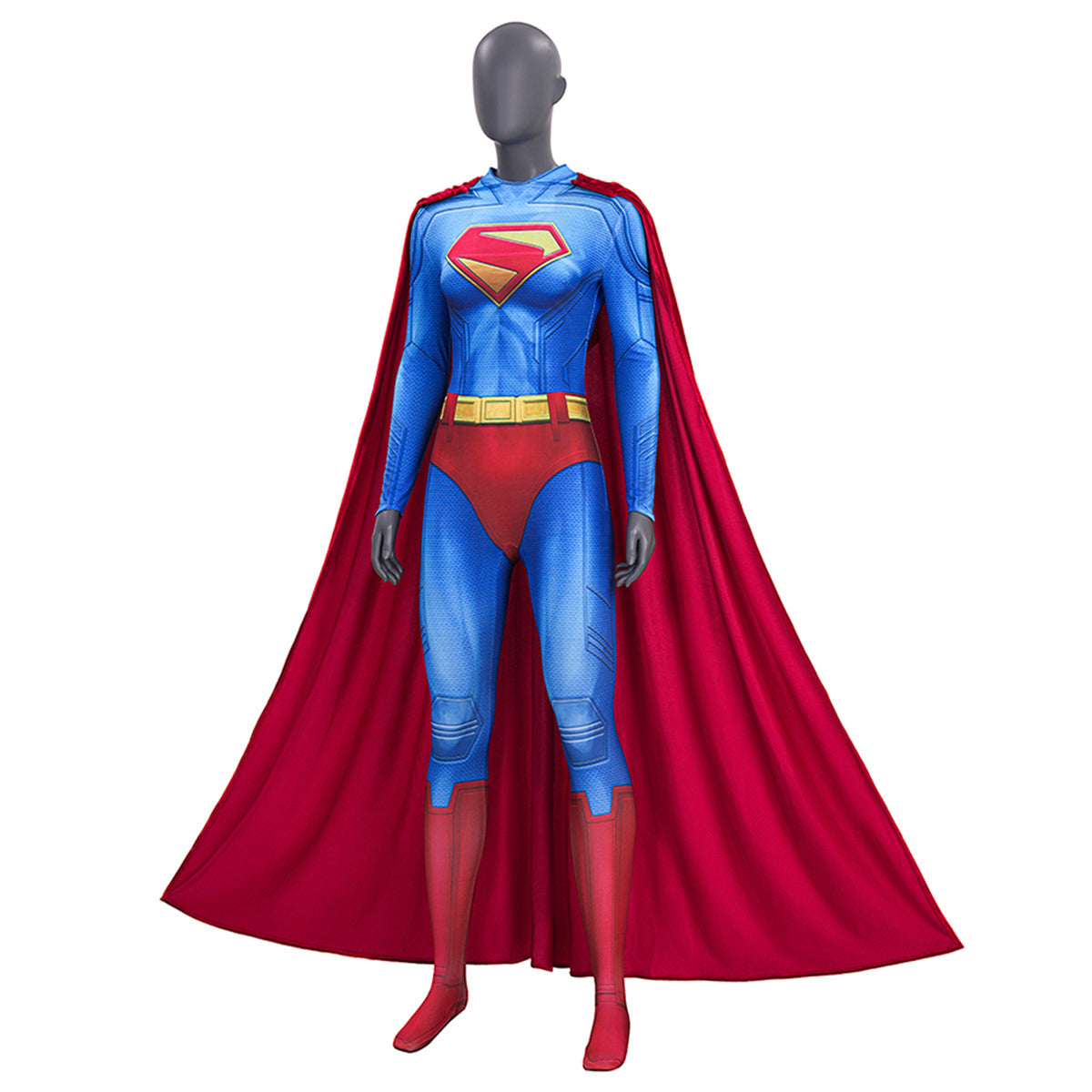 Superheroine Super Woman Jumpsuit Cosplay Costume Costume - Tophatter Daily Deals
