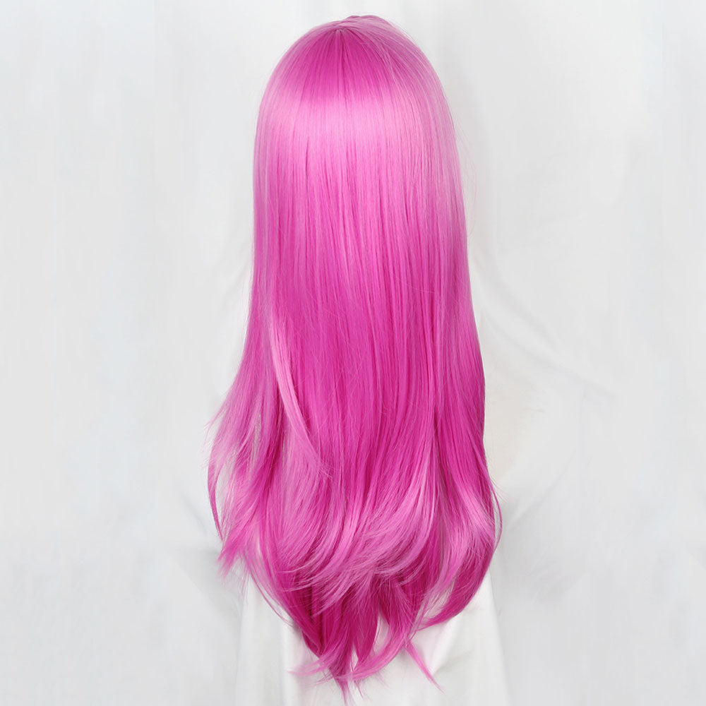 JOJO's Bizarre Adventure Golden Wind Diavolo Deep Pink Cosplay Wig Wig - Tophatter Daily Deals