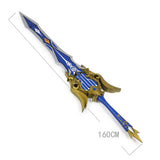 Genshin Impact Eula Song Of Broken Pines Cosplay Weapon Prop Prop - Tophatter Daily Deals
