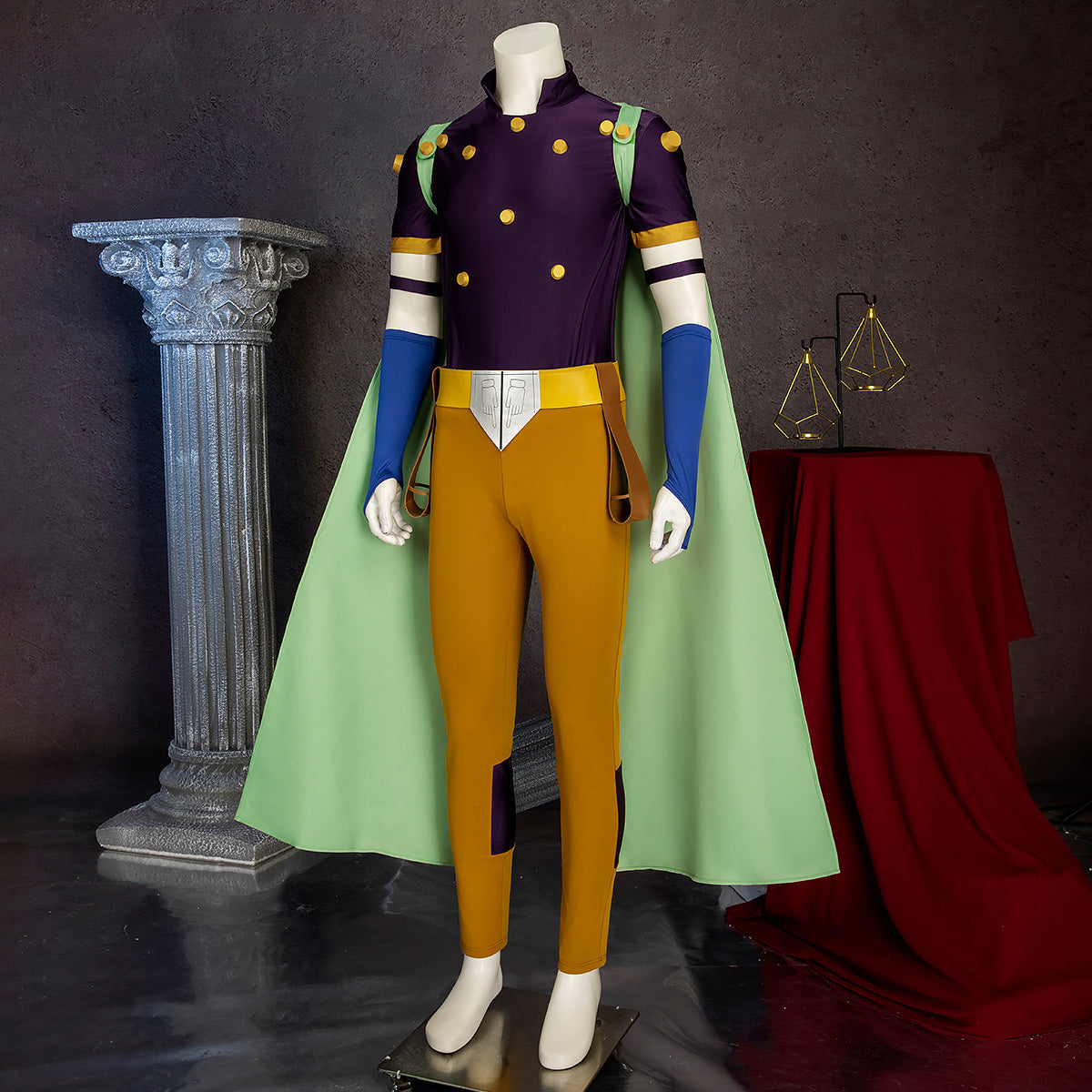 JoJo's Bizarre Adventure: Steel Ball Run Anime Gyro Zeppeli Cosplay Costume Costume - Tophatter Daily Deals