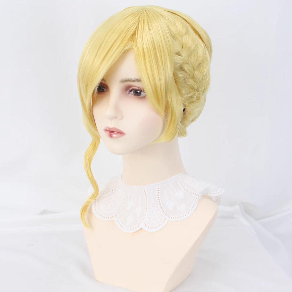 The Great Ace Attorney Chronicles Gina Lestrade Golden Cosplay Wig Wig - Tophatter Daily Deals