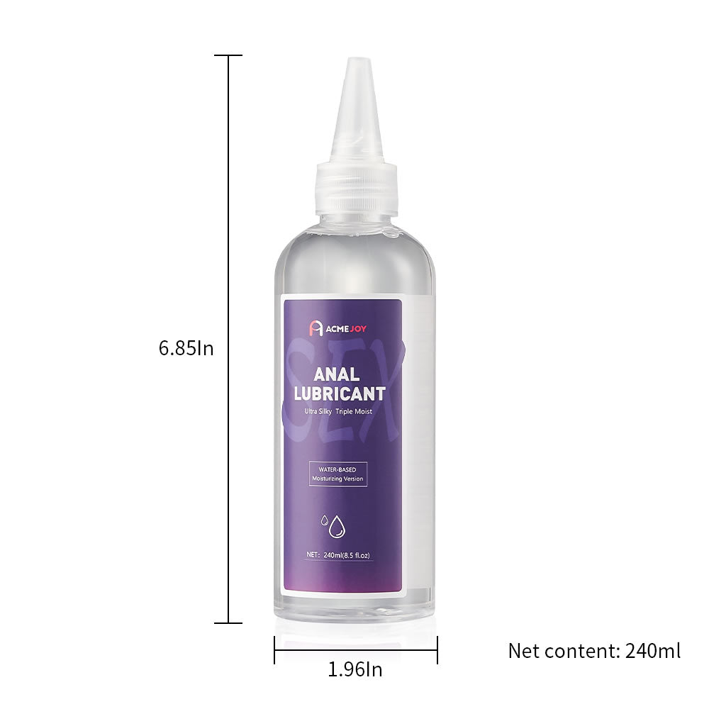 ACMEJOY 8.5oz Ultra-thick Triple Moist Water-based Lubricant Lube & Essential - Tophatter Daily Deals