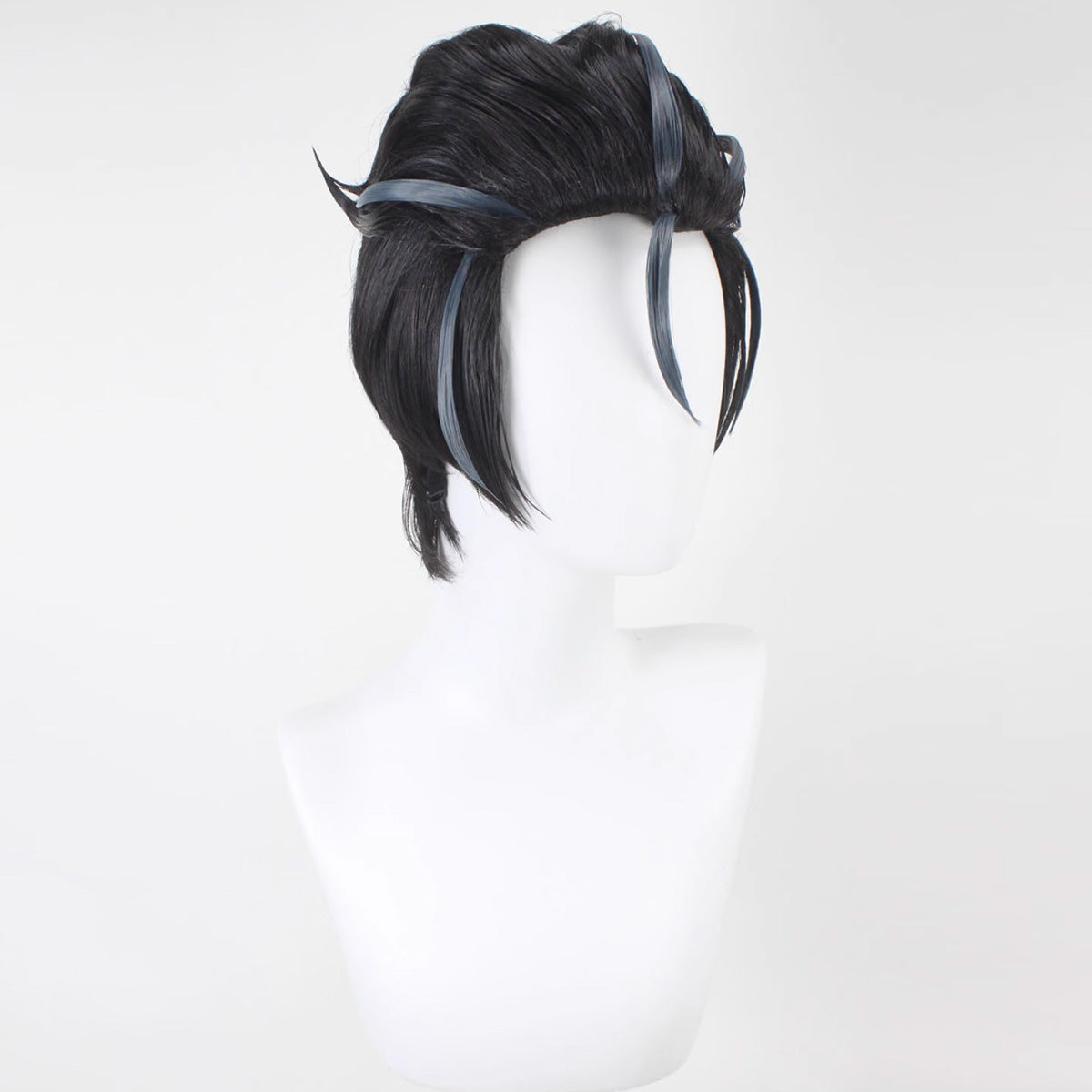 Pokemon Scarlet and Violet Larry Medali gym normal Black Cosplay Wig Wig - Tophatter Daily Deals