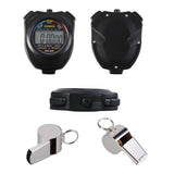 Sports and Referee Digital Stop Watch Timer - Digital Sport Stopwatch Timer, for Football, Basketball, Running, Swimming, Fitness Sports - Tophatter Daily Deals