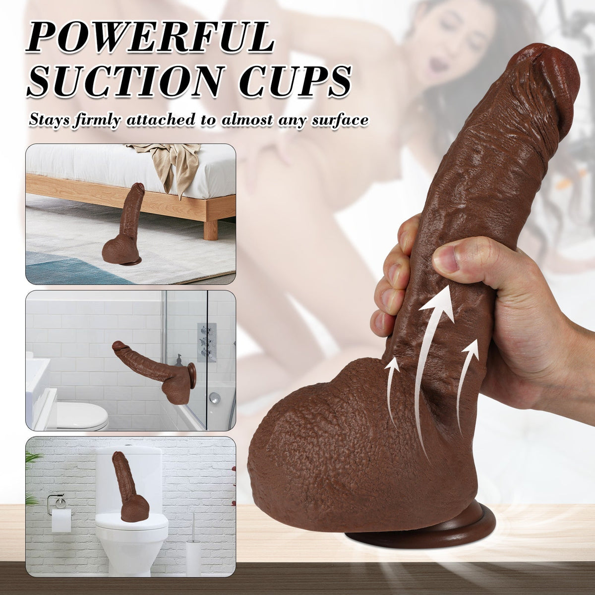 Buder-Manual Dildo Life-like Play Fun 11.02 Inches Dildos - Tophatter Daily Deals