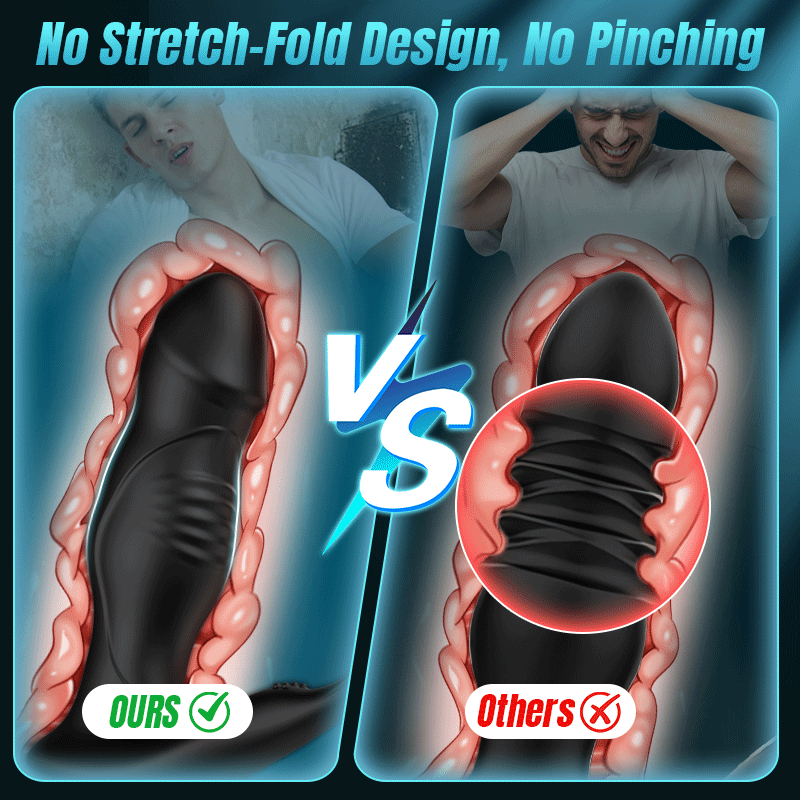 Blossom - 9 Wriggling Swaying Male Prostate Toy with Cock Ring Anal Toys - Tophatter Daily Deals