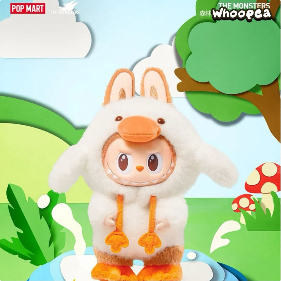 THE MONSTERS Labubu Forest Fairy Tale Series Plush Doll, Hanging Card - Tophatter Daily Deals