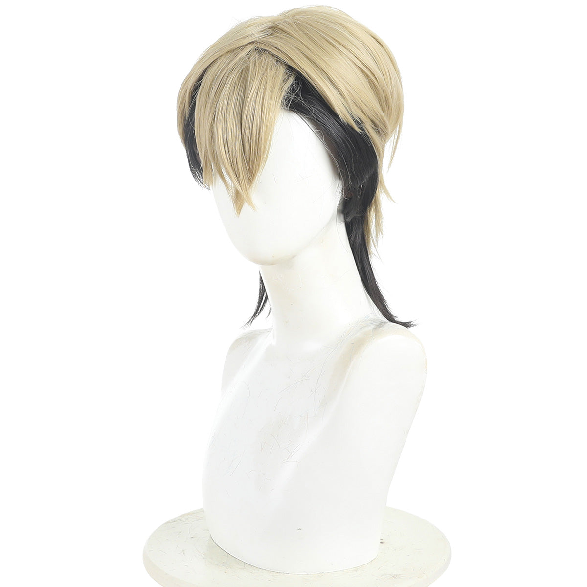 Gachiakuta Zanka Nijiku Golden Black Cosplay Wig Wig - Tophatter Daily Deals