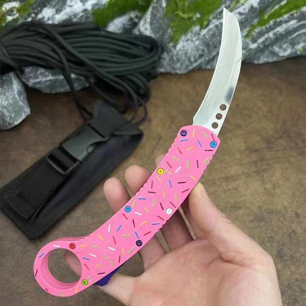 Doughnut Raptor Claw Jump Knife - Tophatter Daily Deals