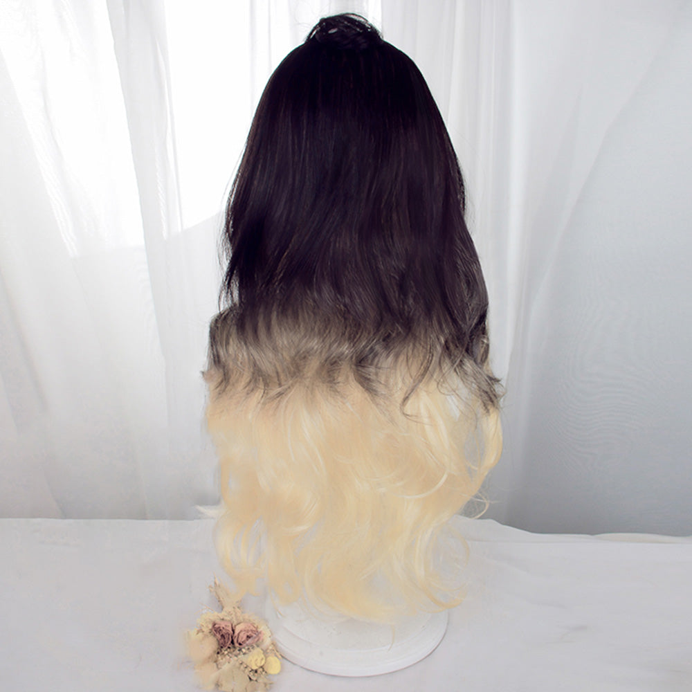 League of Legends LOL Coven Ahri Purple Golden Cosplay Wig Wig - Tophatter Daily Deals