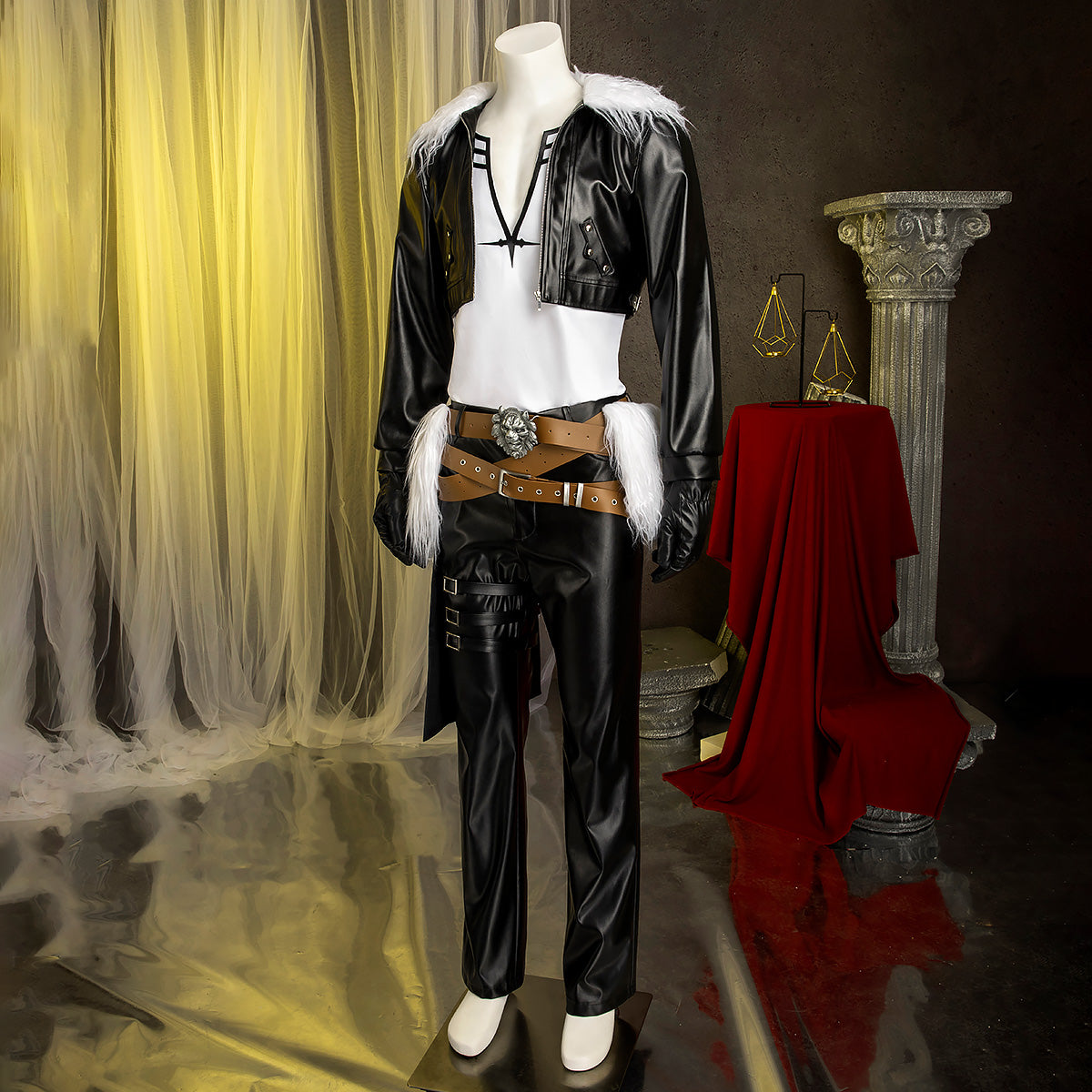 Final Fantasy VIII Squall Leonhart Sukōru reonhāto Cosplay Costume Costume - Tophatter Daily Deals