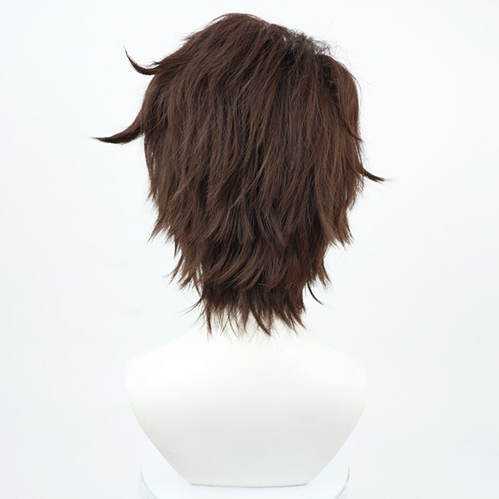 Bleach: Thousand Year Blood War Arc Sosuke Aizen Brown Cosplay Wig Prop - Tophatter Daily Deals